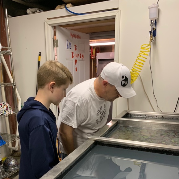 Nike CUSTOM HYDROGRAPHIC dipped Air Jordan’s NEW - Picture 4 of 4